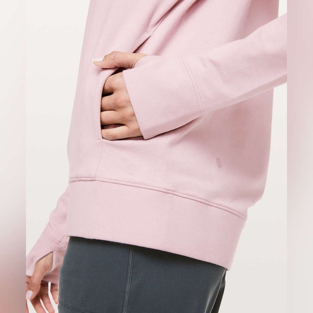 Lululemon Go Forward Pullover Porcelain Pink size 2 - Picture 5 of 10